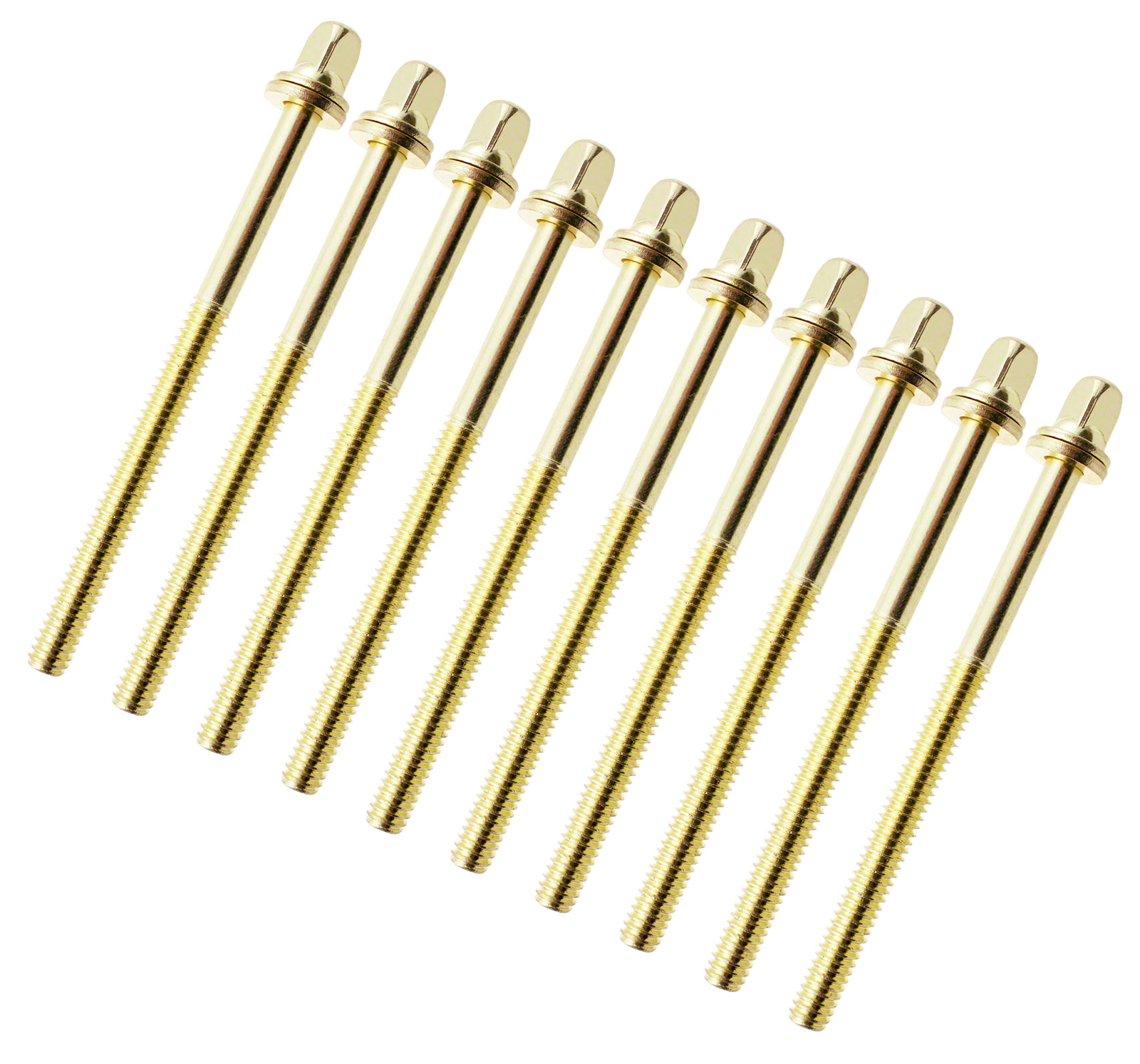 SPAREDRUM TRC-75W-BR - 75MM TENSION ROD BRASS WITH WASHER - 7/32