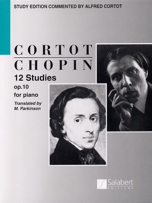 SALABERT CHOPIN F. - 12 STUDIES OP 10 - PIANO