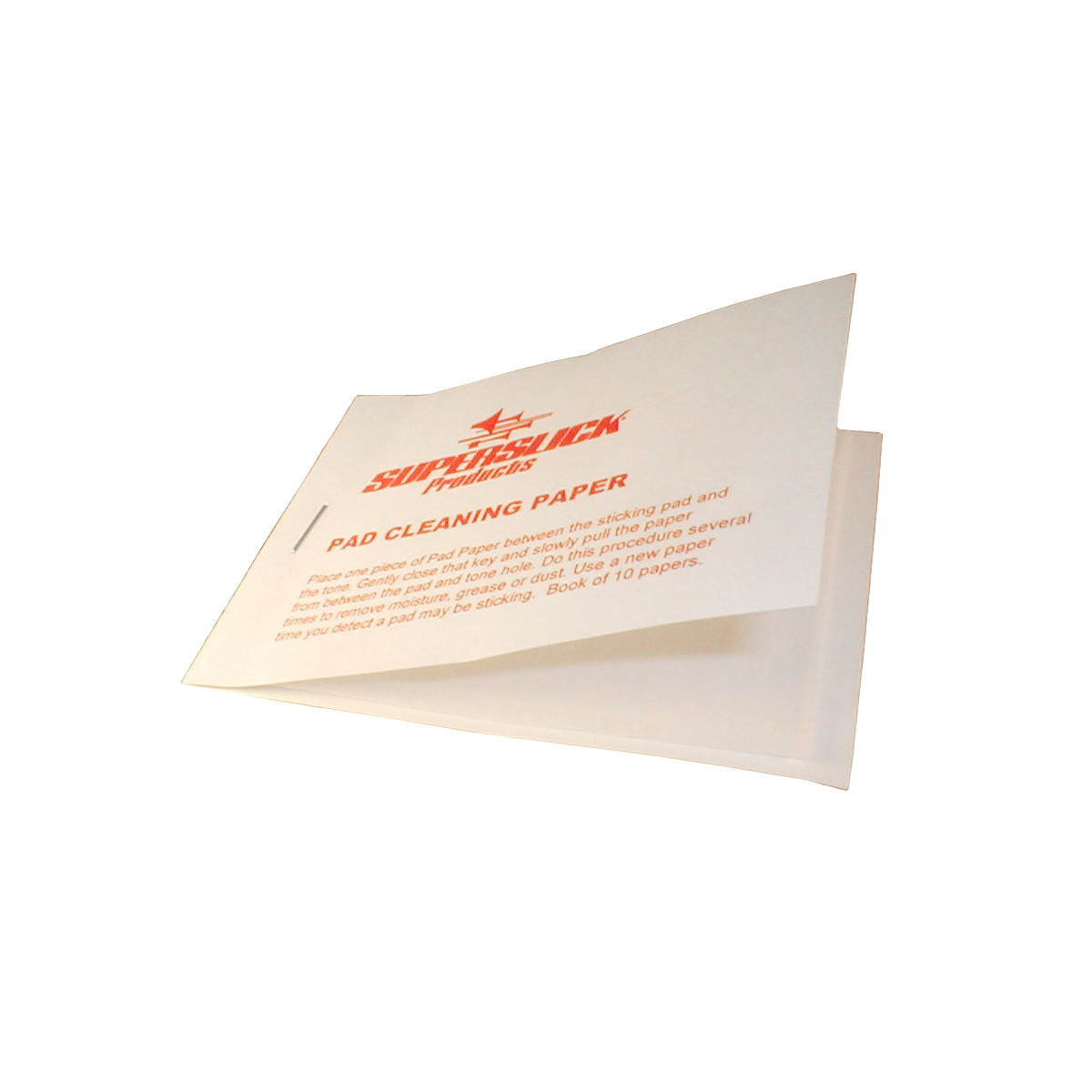 SUPERSLICK PADPAPER - BOOK OF 10 SHEETS OF PAD CLEANING PAPER 