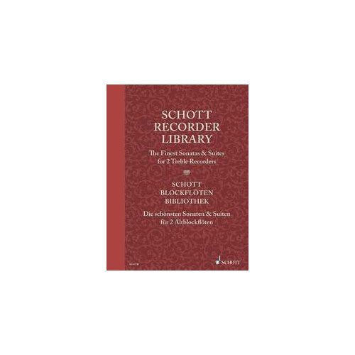 SCHOTT KRETSCHMANN ELISABETH - SCHOTT RECORDER LIBRARY - 2 TREBLE RECORDERS
