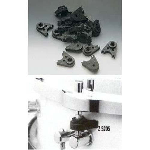 Tension rod washers