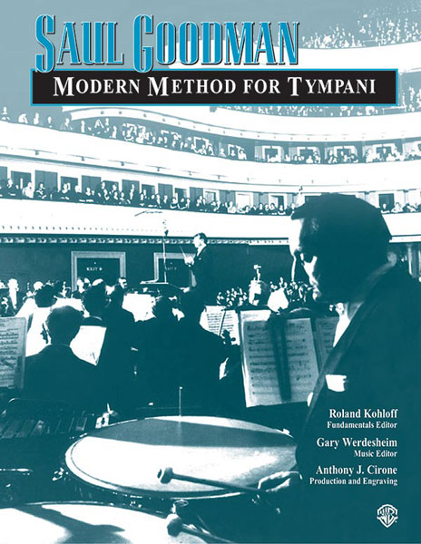 ALFRED PUBLISHING MODERN METHOD FOR TIMPANI - DRUMS & PERCUSSION