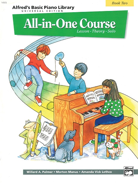 ALFRED PUBLISHING PALMER MANUS AND LETHCO - ALL-IN-ONE PIANO COURSE BOOK 2 - PIANO
