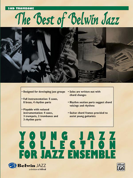 ALFRED PUBLISHING BEST BELWIN JAZZ : YOUNG JAZZ ENSEMBLE - TROMBONE 2