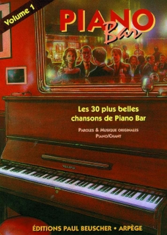 PAUL BEUSCHER PUBLICATIONS PIANO BAR VOL.1 - PVG