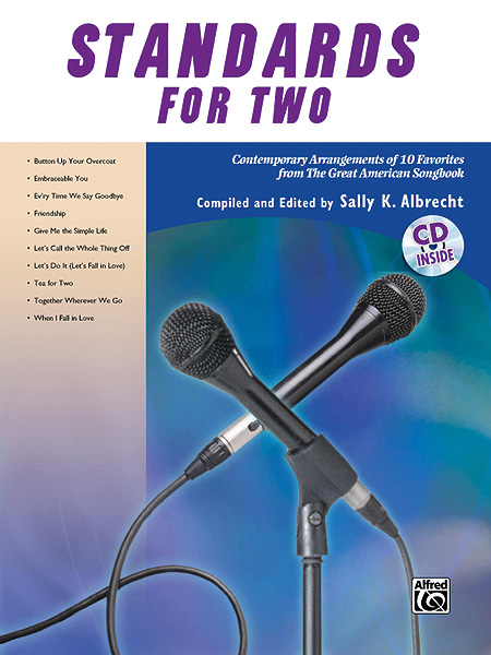 ALFRED PUBLISHING ALBRECHT SALLY - STANDARDS FOR TWO - VOICE AND PIANO