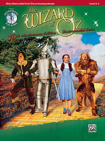 ALFRED PUBLISHING GARLAND JUDY - WIZARD OF OZ + CD - VIOLA AND PIANO