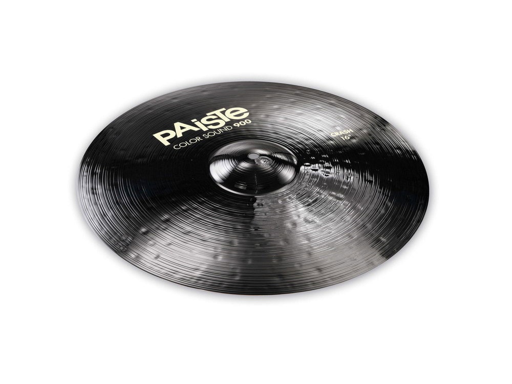 PAISTE CYMBALES CRASH 900 SERIE COLOR SOUND BLACK 16