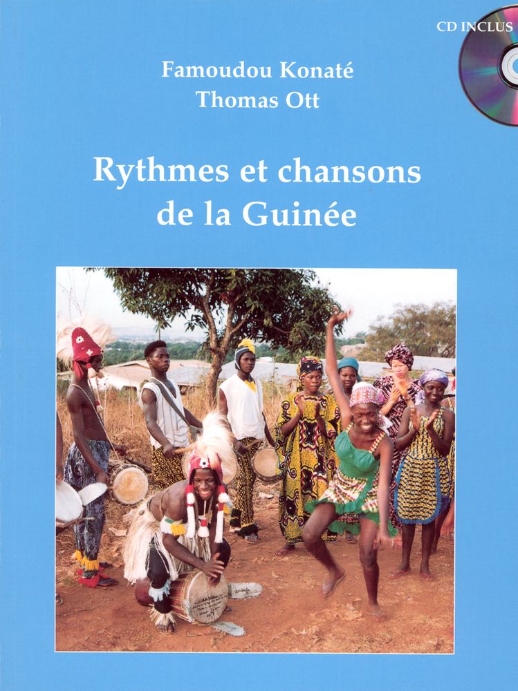 VAN DE VELDE KONATE F./ OTT T. - RYTHMES ET CHANSONS DE LA GUINEE + CD - PERCUSSION
