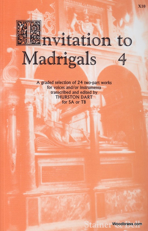 STAINER AND BELL INVITATION TO THE MADRIGALS VOL.4