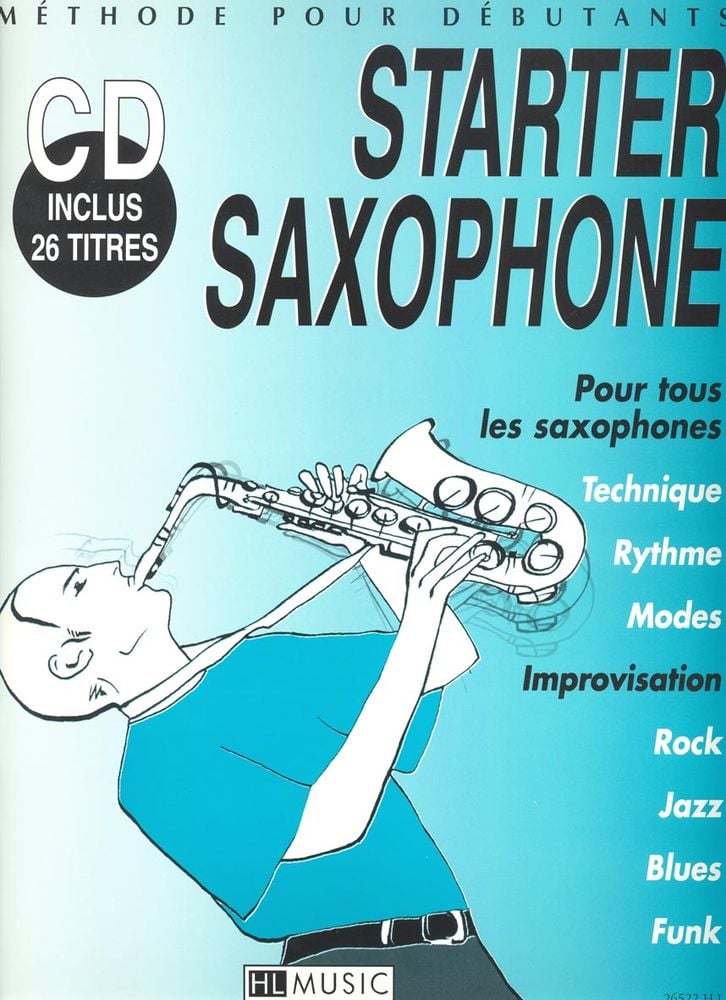 LEMOINE TRUET FREDERIC - STARTER SAXOPHONE + CD