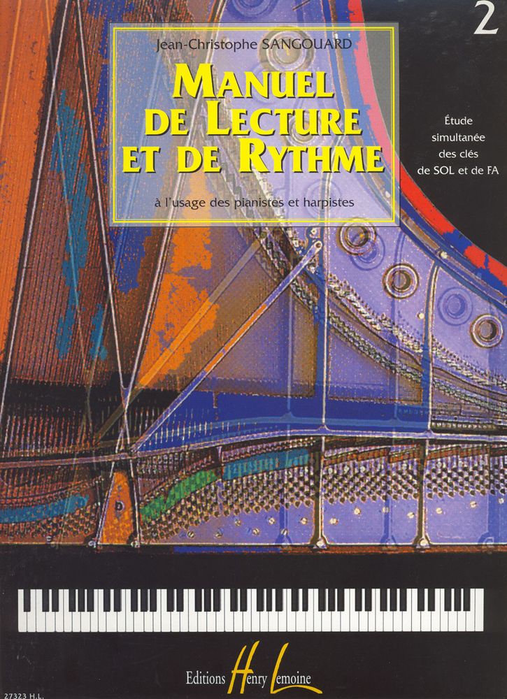 LEMOINE SANGOUARD J.C. - MANUEL DE LECTURE ET DE RYTHME VOL.2