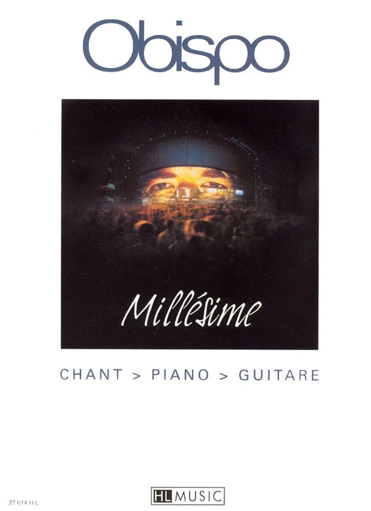 LEMOINE OBISPO PASCAL - MILLESIME - CHANT, PIANO