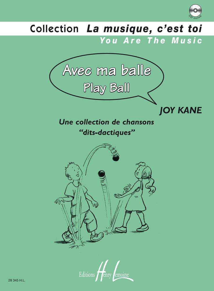 LEMOINE KANE JOY - AVEC MA BALLE - PLAYBALL + CD