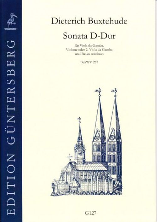 GUNTERSBERG BUXTEHUDE D. - SONATA D-DUR BuxWV 267