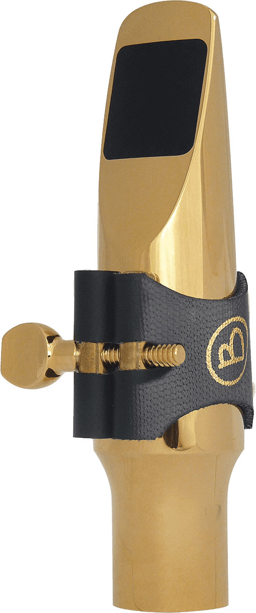BRANCHER GOLD PLATED METAL MOUTHPIECE ALTO SAX - BALANCE OPENING 25