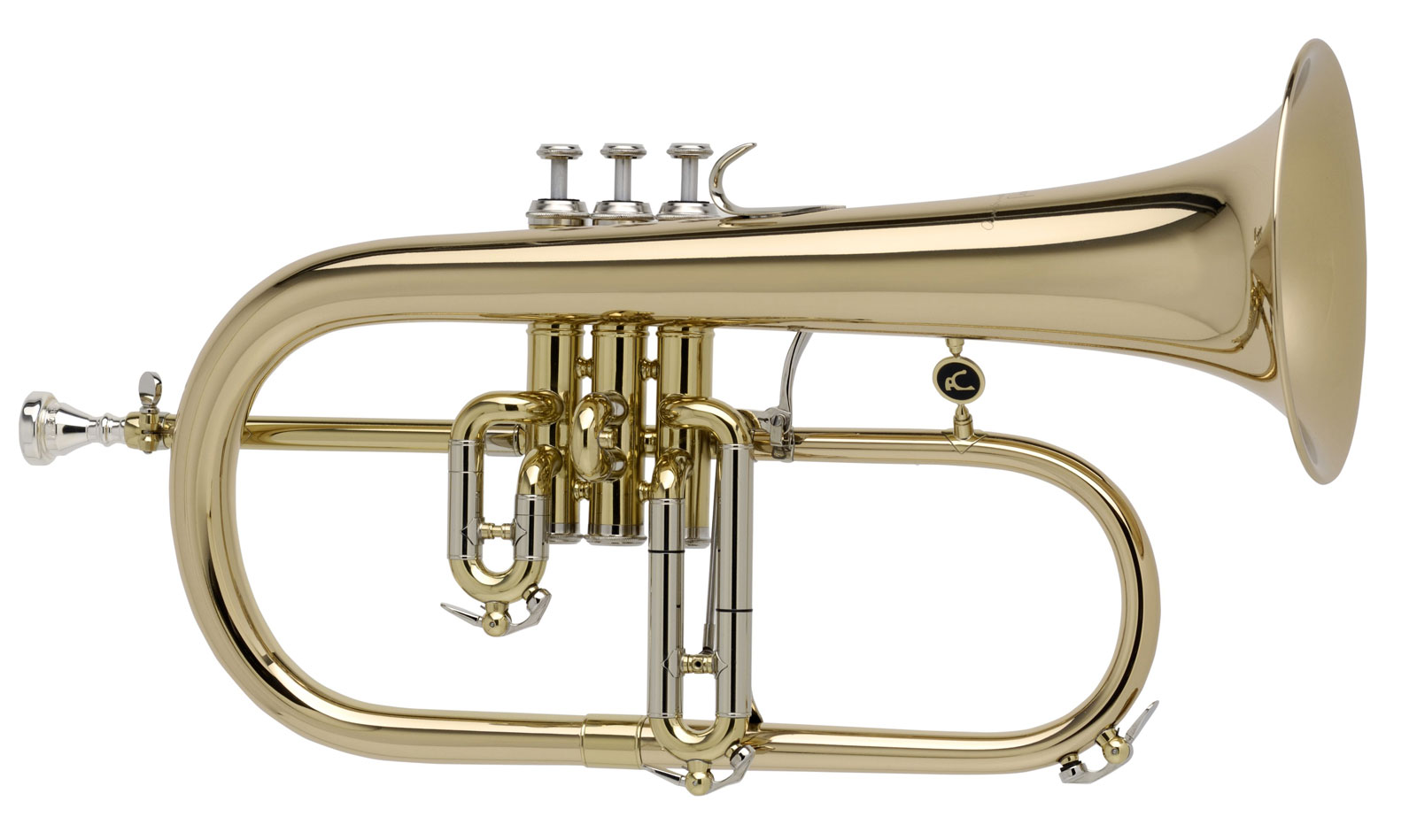 COURTOIS AC159R-2-0 - REFERENCE - ROSE BRASS BELL SILVER PLATED