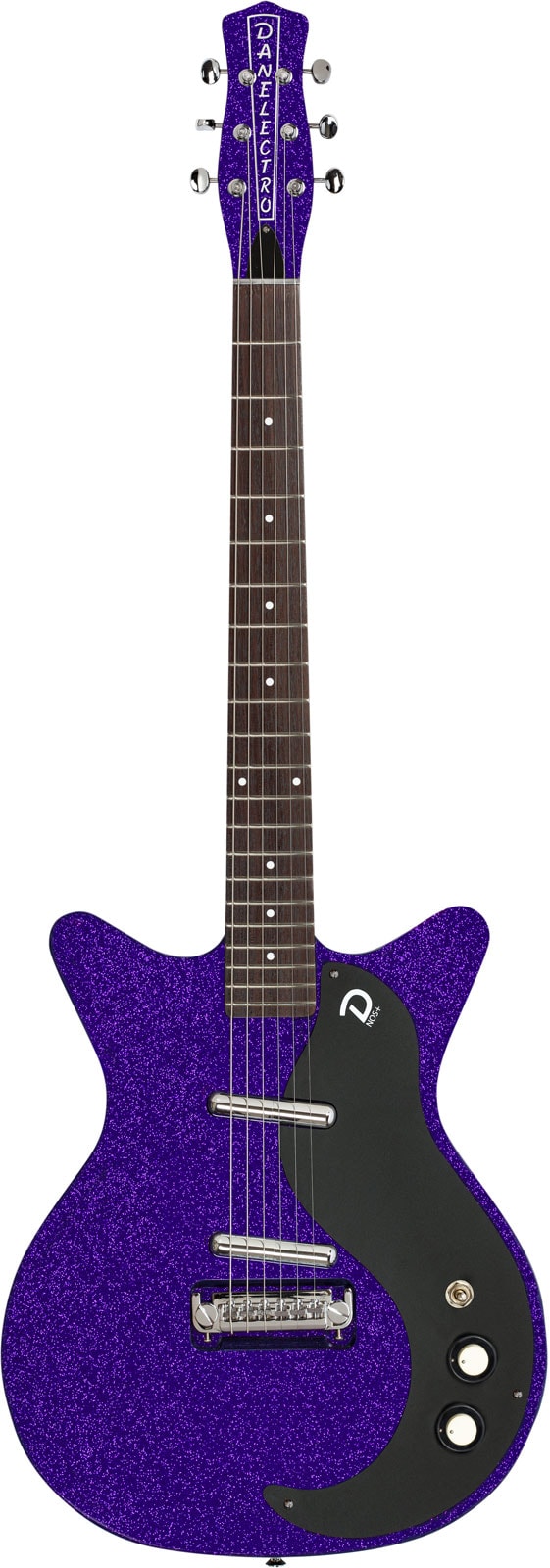 DANELECTRO BLACKOUT 59 PURPLE METALFLAKE