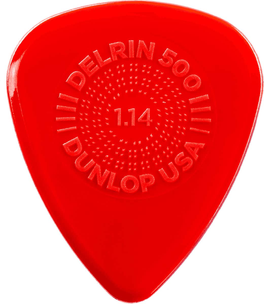 JIM DUNLOP SPECIALTY DELRIN 500 PRIME GRIP 1,14MM X 12