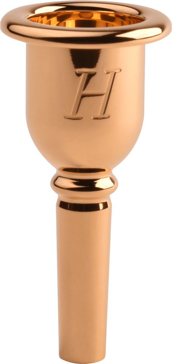 DENIS WICK HERITAGE TROMBONE MOUTHPIECE GOLD PLATED 10CS