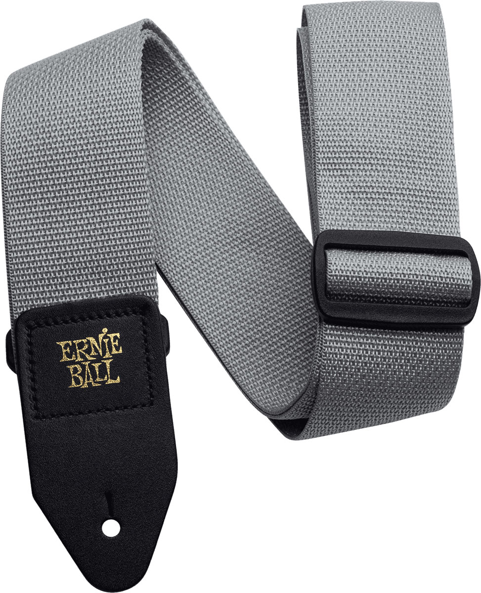 ERNIE BALL GREY GUITAR STRAP