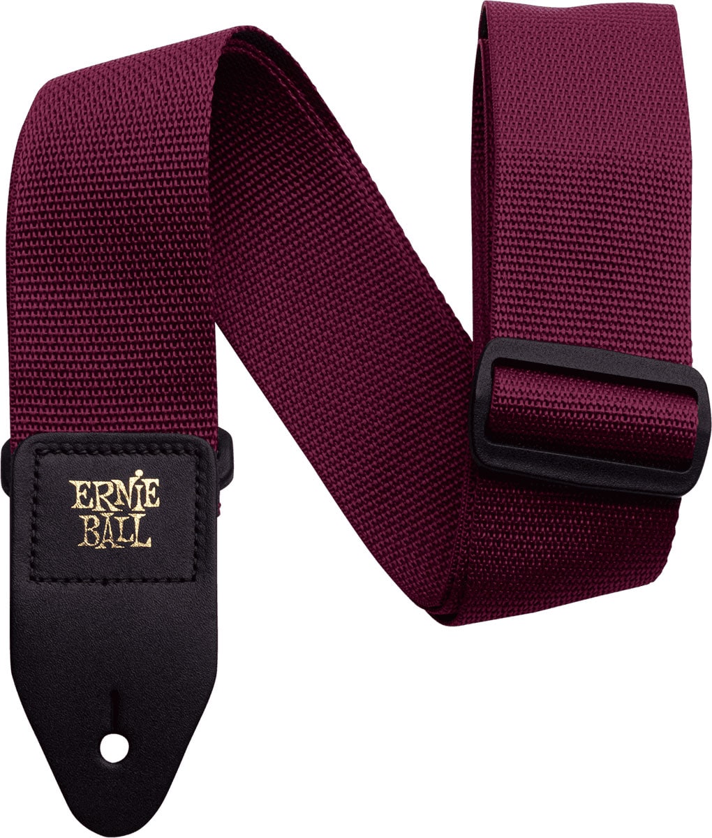 ERNIE BALL BURGUNDY GUITAR STRAP