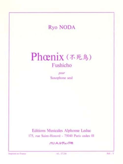 LEDUC RYO NODA - PHOENIX - SAXOPHONE SEUL
