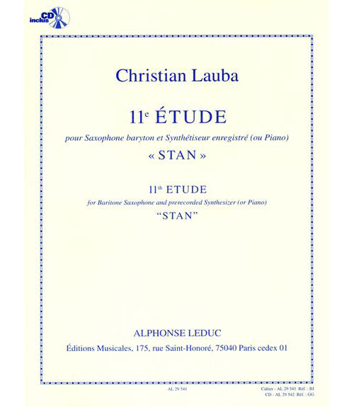 LEDUC LAUBA CHRISTIAN - 11e ETUDE 