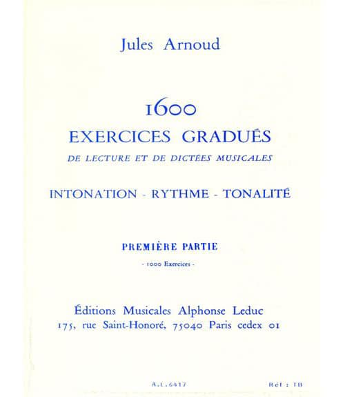 LEDUC ARNOUD J. - 1600 EXERCICES GRADUES ET DICTEES VOL.1