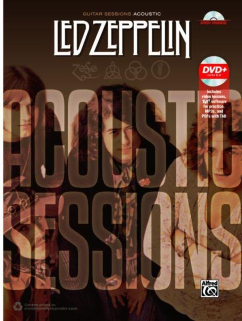 ALFRED PUBLISHING LED ZEPPELIN - ACOUSTIC SESSIONS + DVD 