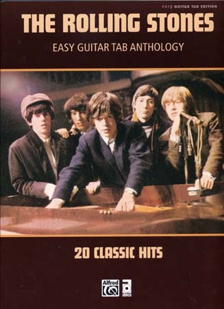 ALFRED PUBLISHING ROLLING STONES - EASY GUITAR TAB ANTHOLOGY