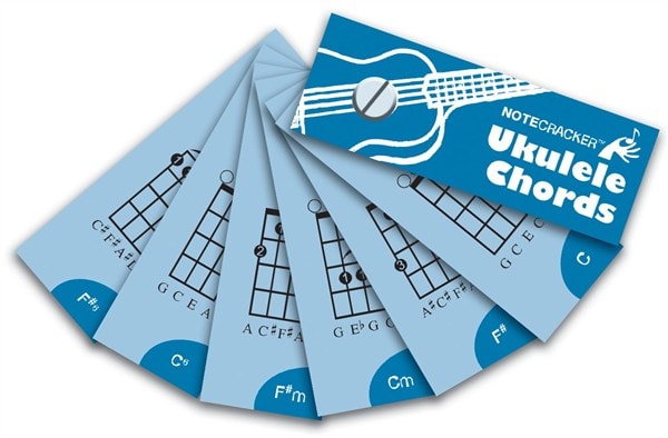 WISE PUBLICATIONS NOTECRACKER UKULELE CHORDS UKE CARDS - UKULELE