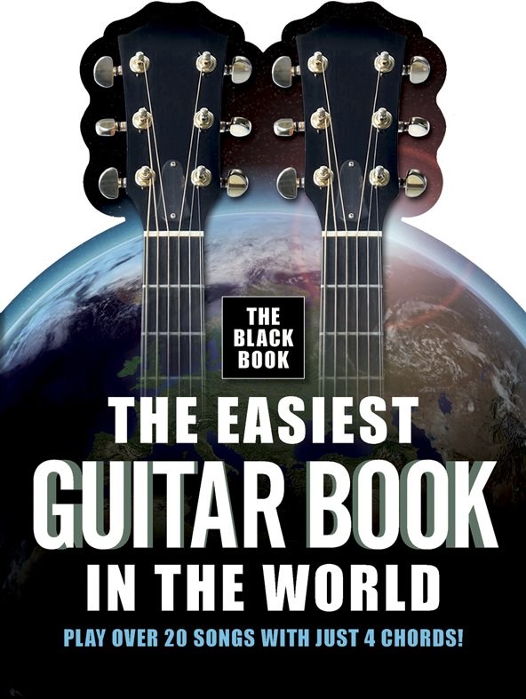WISE PUBLICATIONS TOM FLEMING - THE EASIEST GUITAR BOOK IN THE WORLD - THE BLACK - MELODY LINE, LYRICS AND CHORDS