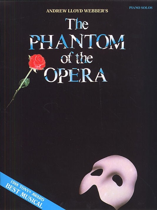 MUSIC SALES THE PHANTOM OF THE OPERA PIANO SOLOS - PIANO SOLO