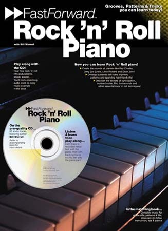 WISE PUBLICATIONS WORRALL BILL - FAST FORWARD - ROCK'N' ROLL + CD - PIANO