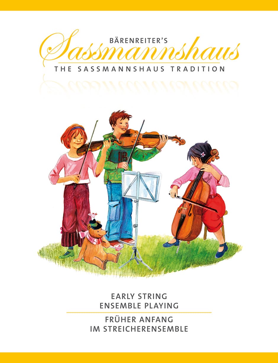 BARENREITER SASSMANNSHAUS - EARLY STRING ENSEMBLE PLAYING - 2 VIOLONS & 1 VIOLONCELLE