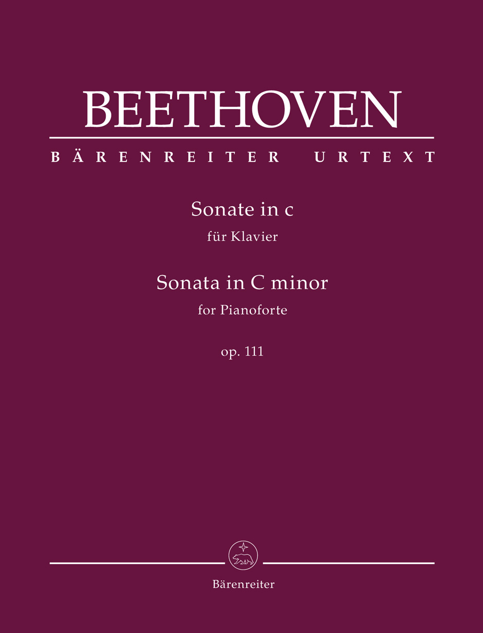 BARENREITER BEETHOVEN L.V. - SONATA IN C MINOR OP.111 - PIANO