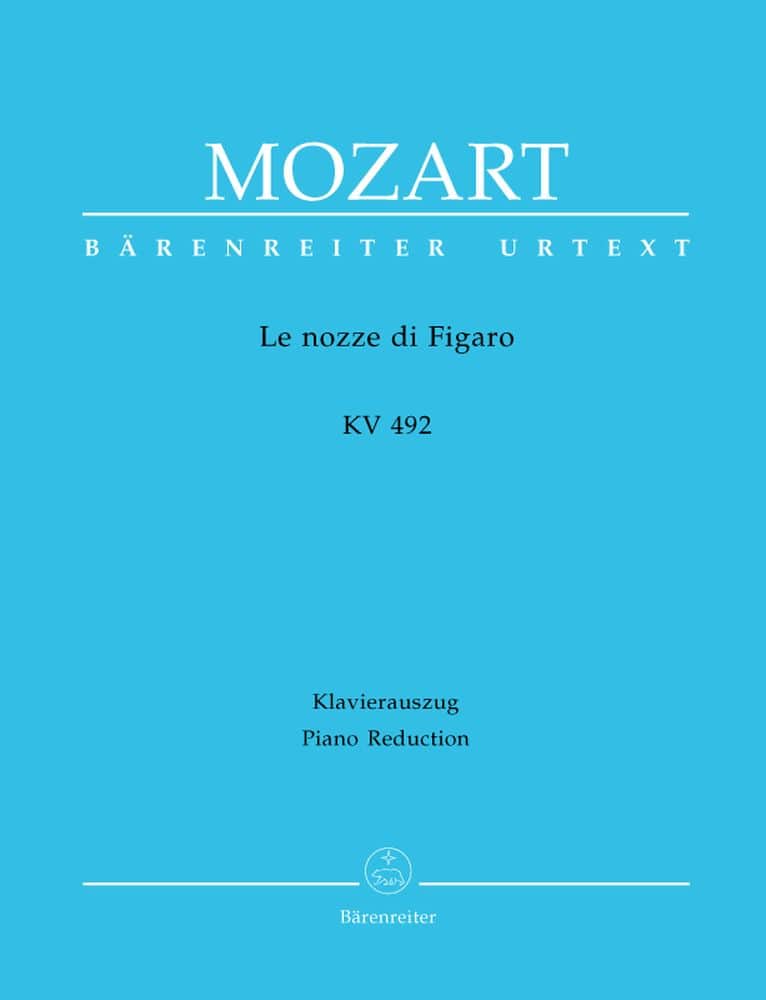 BARENREITER MOZART W.A. - LE NOZZE DI FIGARO KV 492 - VOCAL SCORE