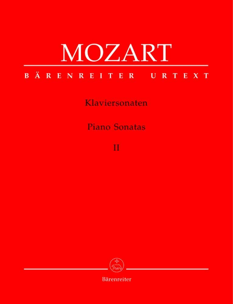 BARENREITER MOZART W.A. - PIANO SONATAS VOL.2