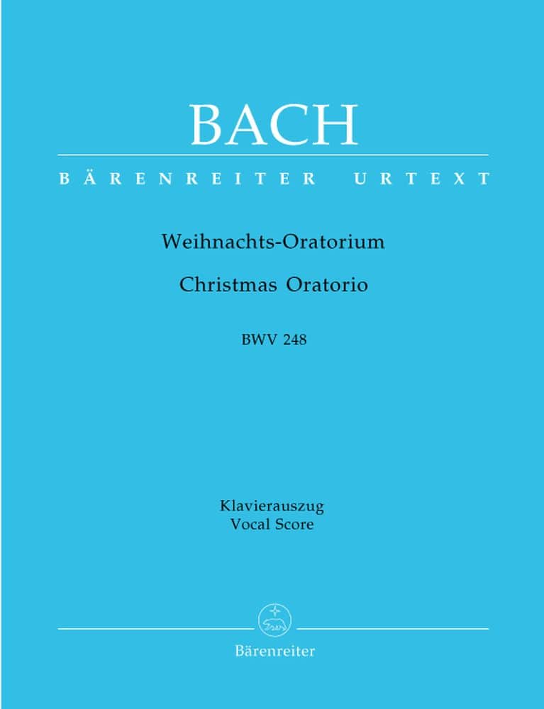 BARENREITER BACH J.S. - ORATORIO BWV 248 - VOCAL SCORE