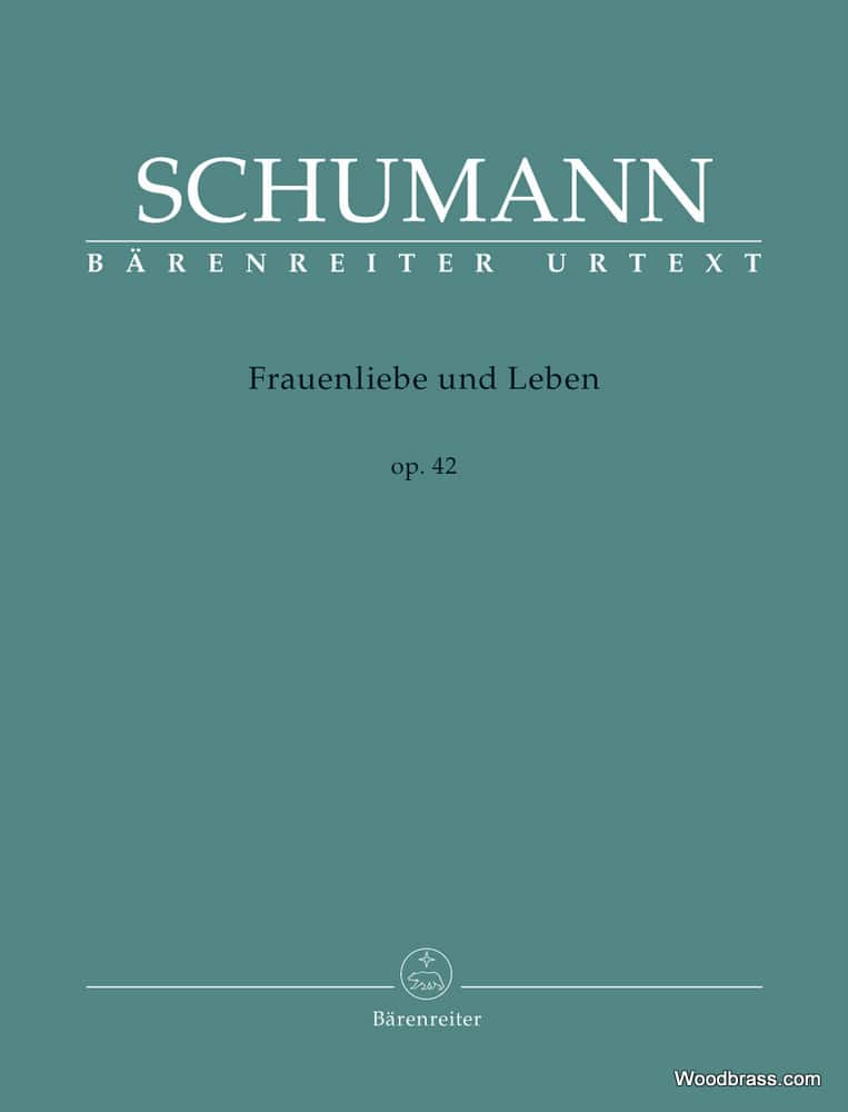 BARENREITER SCHUMANN R. - FRAUENLIEBE UND LEBEN OP.42