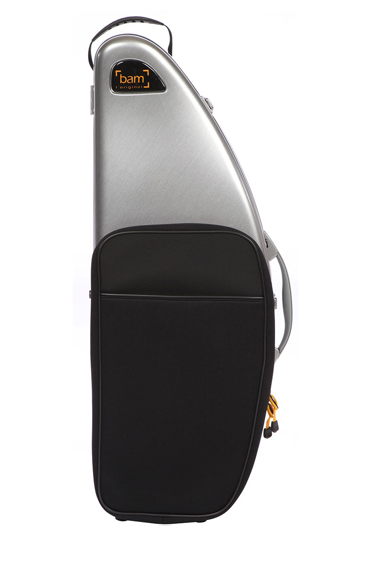 BAM LA DEFENSE HIGHTECH TENOR SAXOPHONE CASE WITH POCKET BRUSHED
