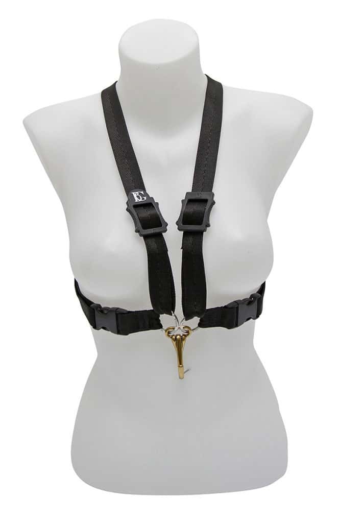 BG FRANCE S44MSH - FEMALE HARNESS ALTO / TENOR / BARITONE XL SIZE (METAL SNAP HOOK)