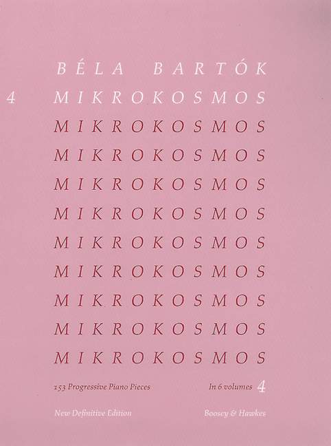 BOOSEY & HAWKES BARTOK BELA - MIKROKOSMOS VOL.4 - PIANO