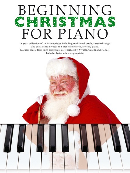 MUSIC SALES BEGINNING CHRISTMAS FOR PIANO - PVG