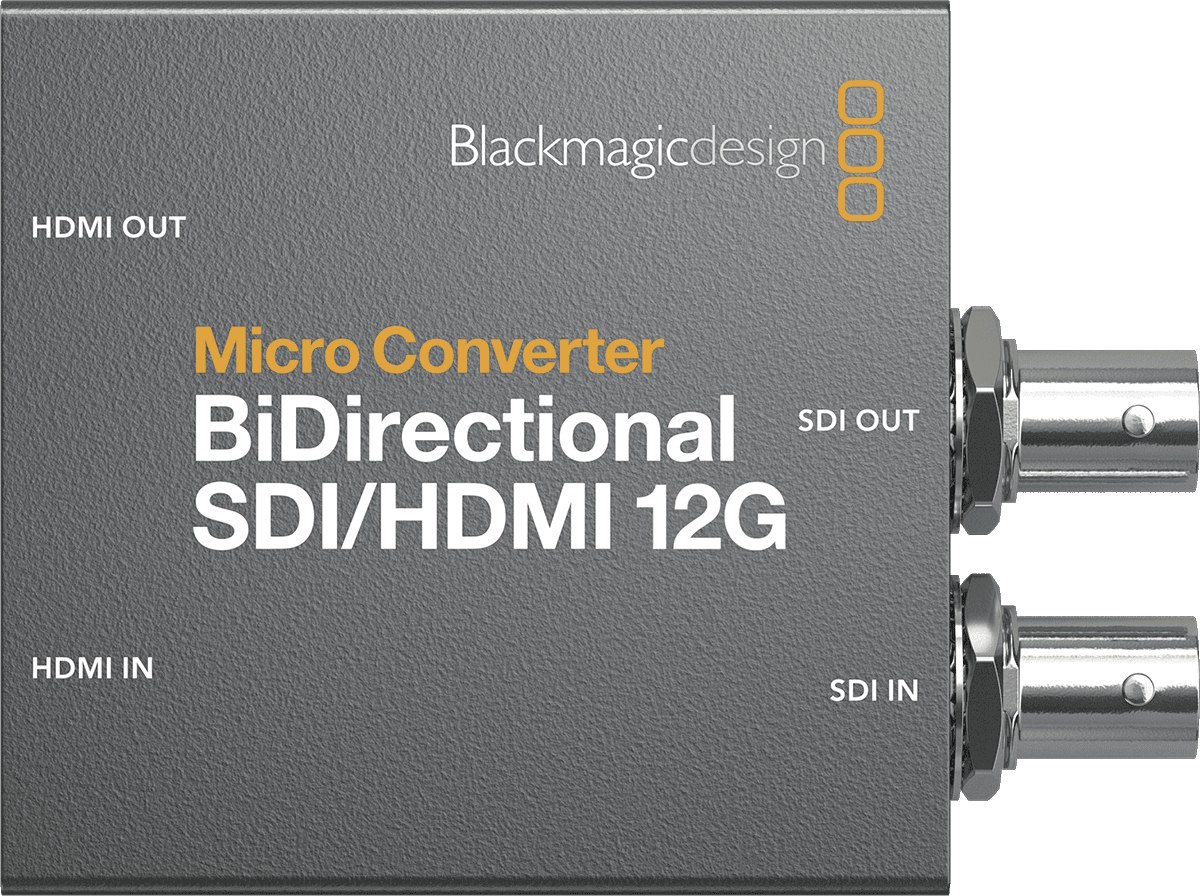 BLACKMAGIC DESIGN MICRO CONVERTER BIRECT SDI/HDMI 12G PSU