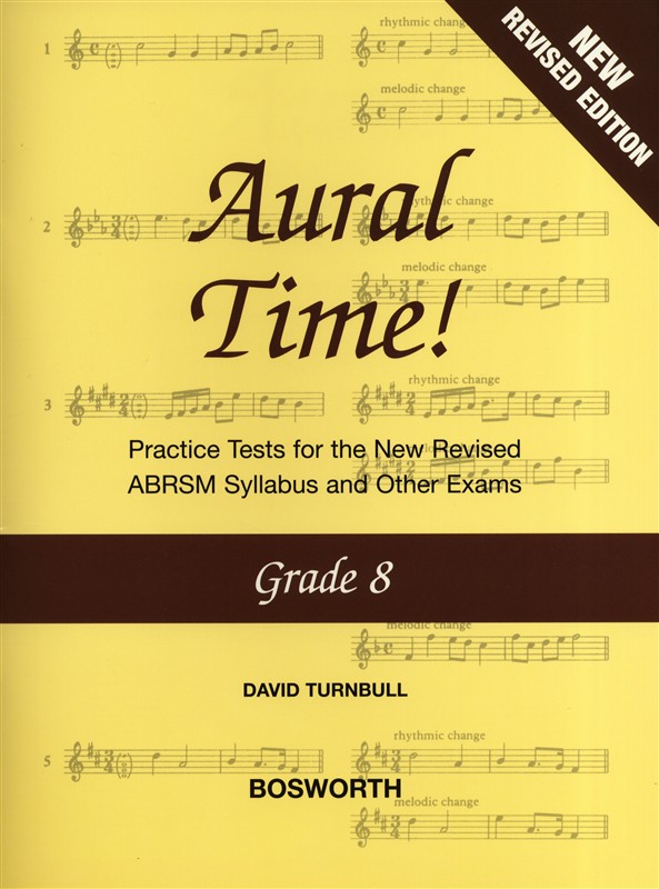 BOSWORTH DAVID TURNBULL - AURAL TIME GRADE 8 - VOICE