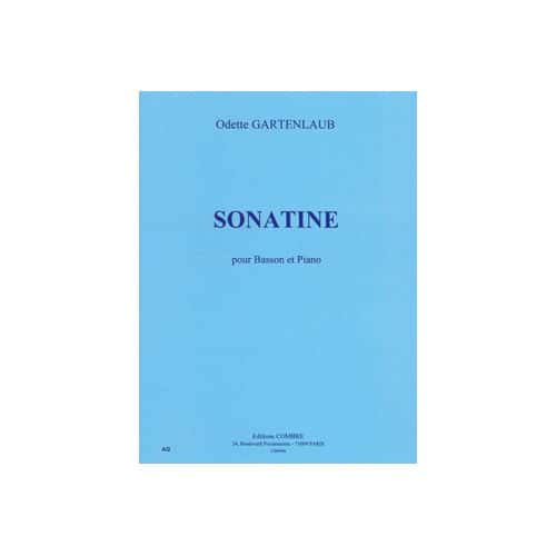 COMBRE GARTENLAUB ODETTE - SONATINE - BASSON ET PIANO