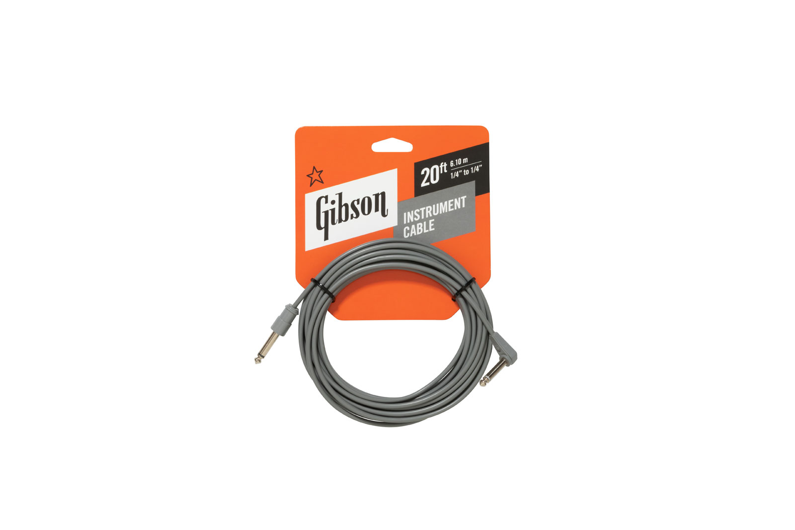 GIBSON ACCESSORIES VINTAGE ORIGINAL INSTRUMENT CABLE 20 FT.