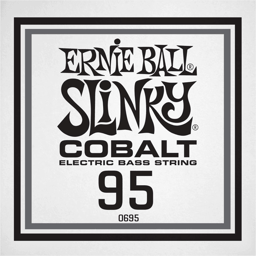 ERNIE BALL .095 COBALT WOUND ELECTRIC BASS STRING SINGLE